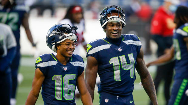 DK Metcalf Tyler Lockett