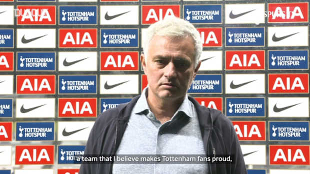 Mourinho: 'I'm very proud of the team'