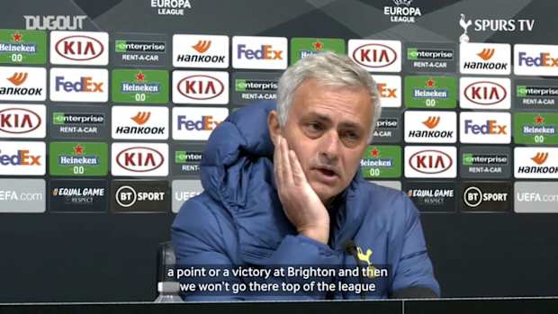 Jose Mourinho previews Spurs trip to Stamford Bridge