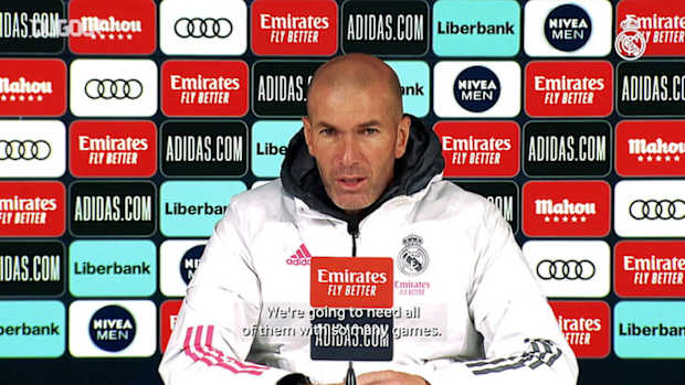 Zinedine Zidane: 'We want to improve'