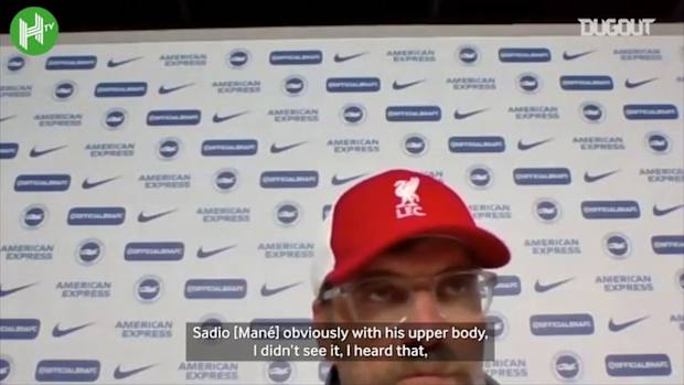 Jürgen Klopp discusses VAR decisions against Brighton