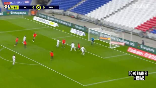 Toko Ekambi's great performance vs Reims