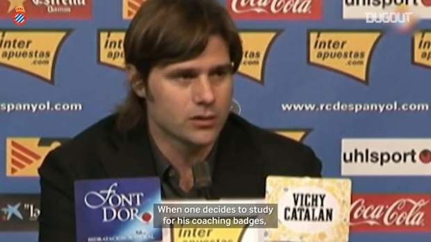 Pochettino’s first press conference as a manager