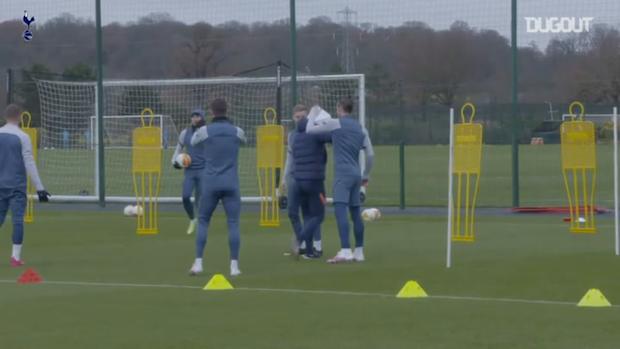 Spurs stars in high spirits ahead of Antwerp clash