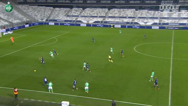Yvan Neyou's superb first goal with Saint-Etienne