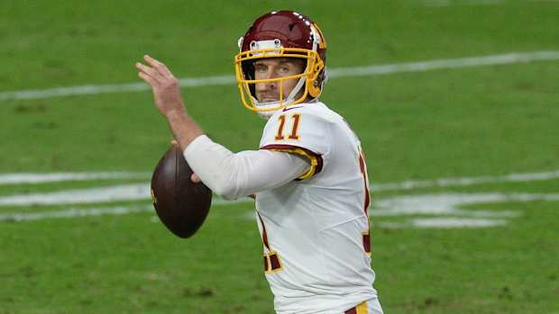 Alex Smith Throw SF © Joe Camporeale  2020 Dec 13