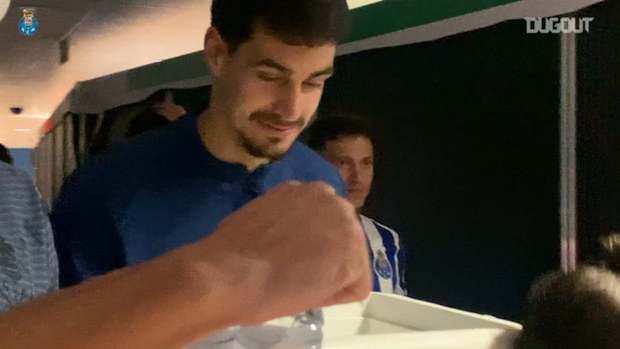 Behind the scenes of FC Porto's Super Cup title celebrations