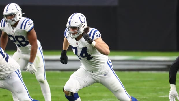 Indianapolis Colts offensive left tackle Anthony Castonzo will miss his fourth game of the year Sunday after suffering a season-ending ankle injury that requires surgery.