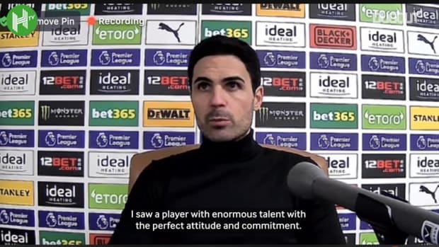 Arteta: 'Tierney a joy to work with'