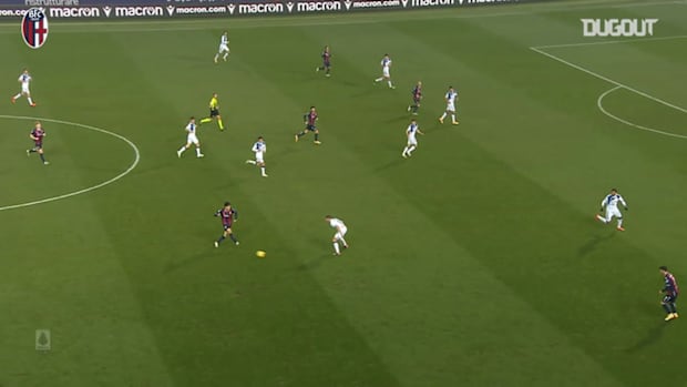 Tomiyasu's clever finish against Atalanta