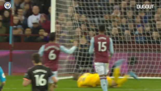 Agüero breaks Premier League hat-trick record with treble at Aston Villa