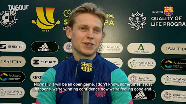 Frenkie de Jong: 'We are winning confidence'