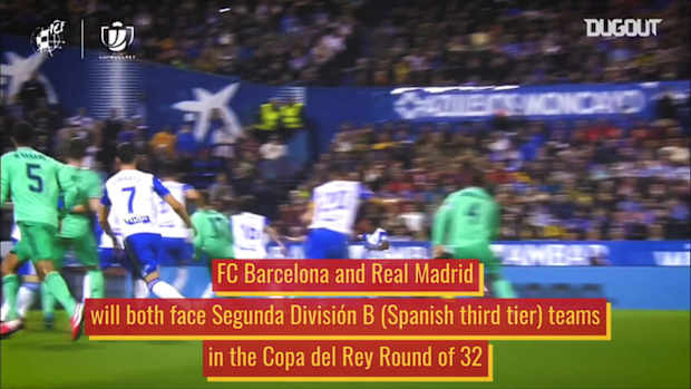 Barcelona and Madrid’s third tier Copa del Rey rivals