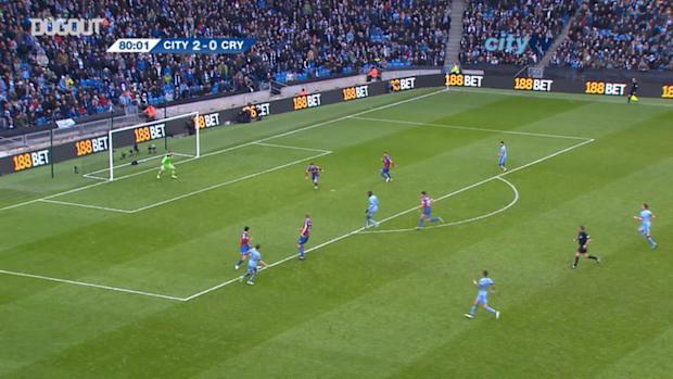 Yaya Toure finishes off counter-attack vs Crystal Palace