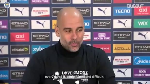 Guardiola: Every game is difficult and Palace won't be an exception