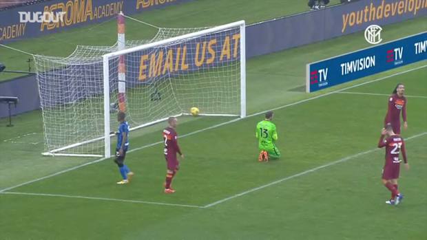 Hakimi's incredible curler against Roma