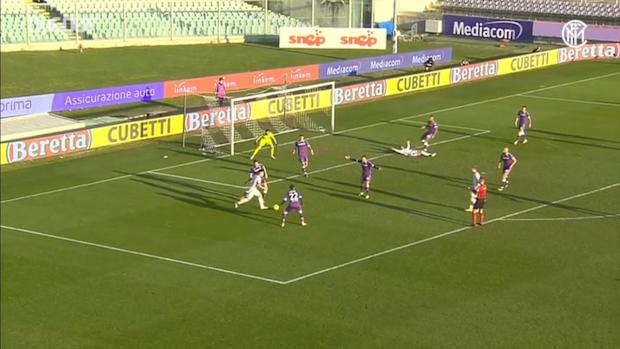 Vidal's first Inter goal 