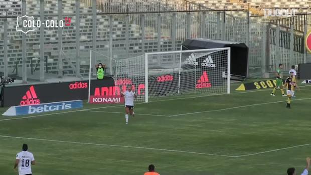 Javier Parraguez’s 96th-minute winner for Colo-Colo