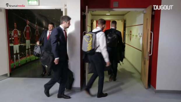 Behind the scenes: Arsenal's 3-0 win vs Man United in 2015