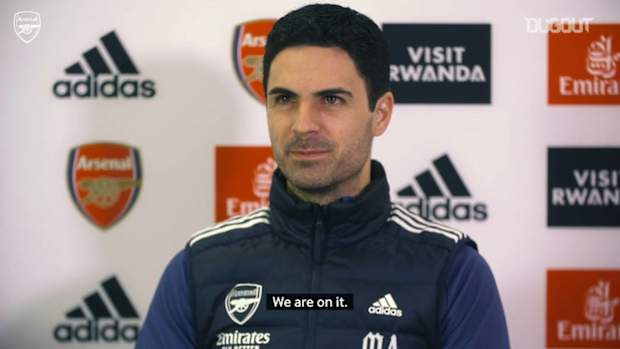 Arteta on transfer deadline day and Premier League form