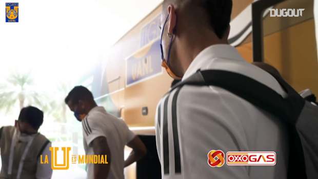 Behind the scenes: Tigres arrive in Qatar