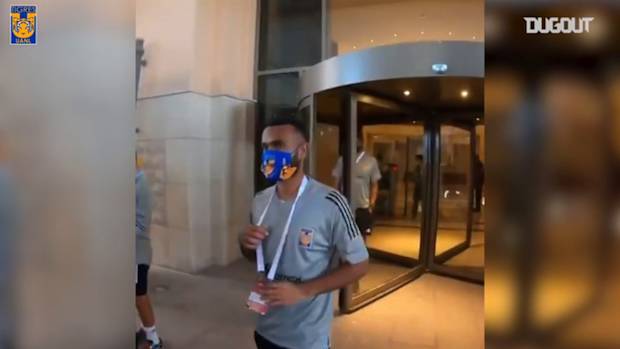 Tigres’s first training in Qatar