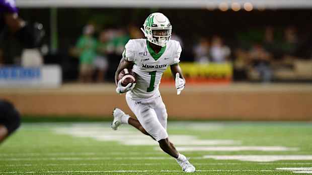 North Texas WR Jaelon Darden.