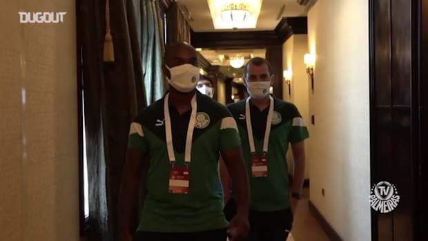 Behind the scenes of the first day of Palmeiras in Qatar