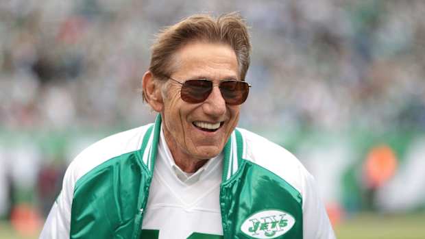 Jets legend Joe Namath at MetLife Stadium