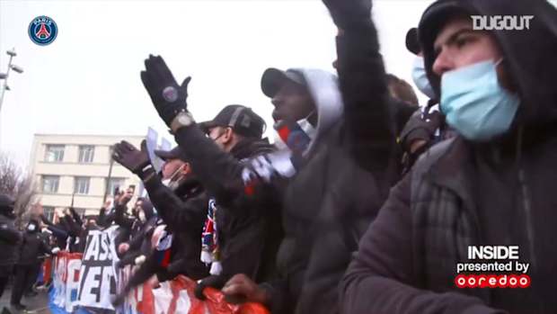 Behind the scenes PSG win in le Classique 