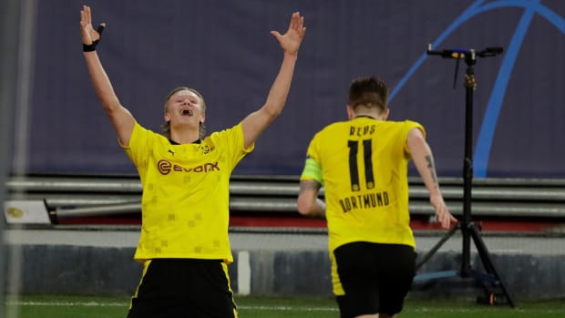 Borussia Dortmund and Erling Haaland beat Sevilla in Champions League