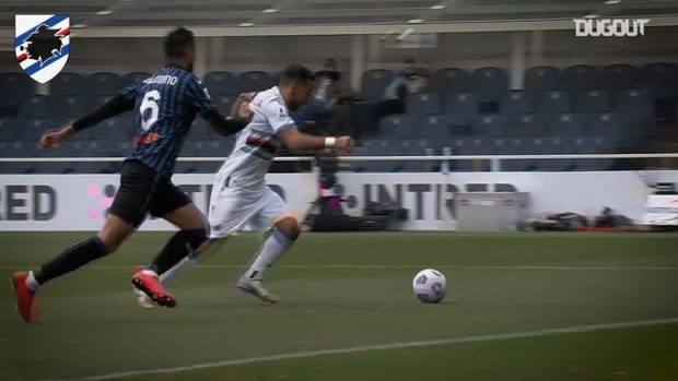 All Quagliarella's goals in the 2020-21 season so far