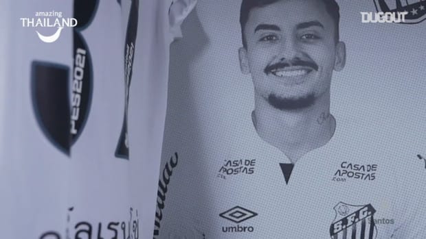 Behind the scenes of Santos' draw vs Fluminense