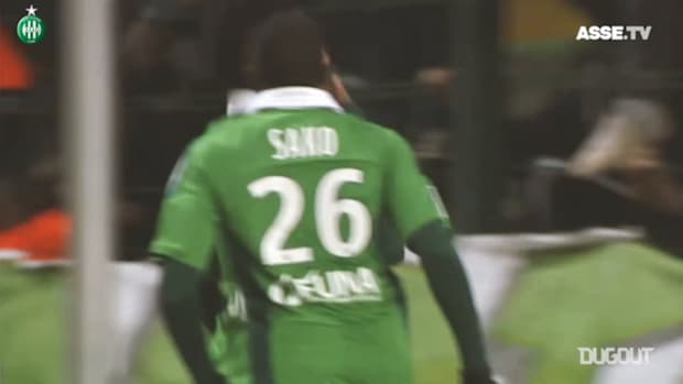 Aubameyang's first hat-trick of his career vs Lorient