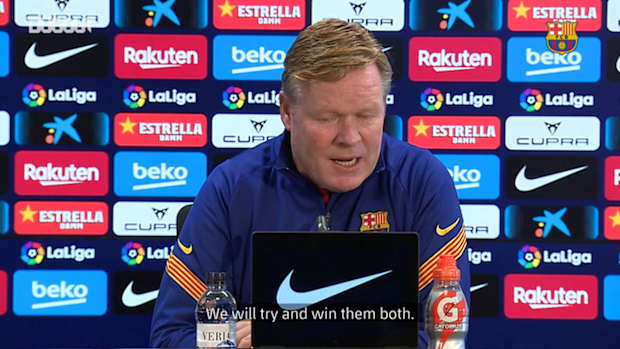 Ronald Koeman: 'Ronald Araujo has options to play'