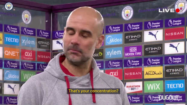 Pep Guardiola focused only on Manchester United next