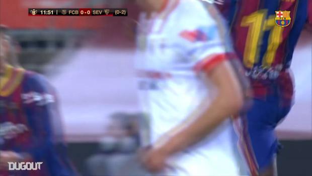 Ousmane Dembele’s sensational strike vs Sevilla