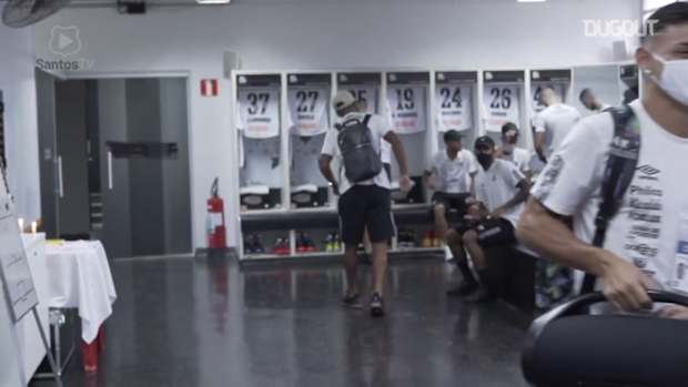 Behind the scenes of Santos' draw against Ferroviária