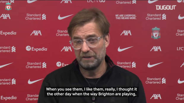 Klopp praises Scott Parker and Graham Potter for style of football