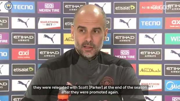 Guardiola hails Scott Parker ahead of Fulham match