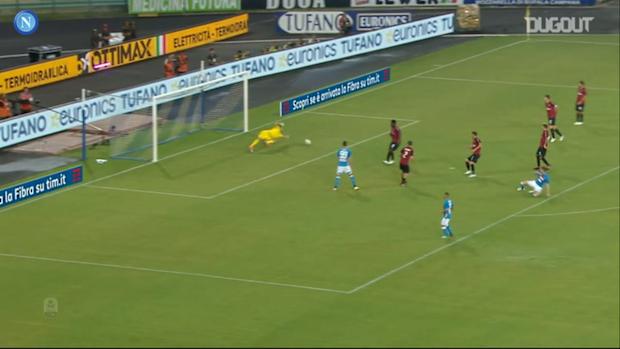 All Zieliński's goals vs AC Milan