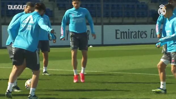 Real Madrid continues preparations for Celta clash