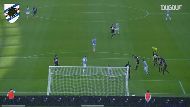 Audero denies Luis Alberto with an amazing save