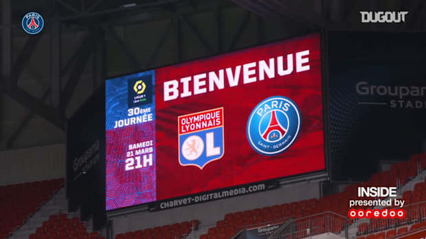 PSG win against Lyon behind the scenes 