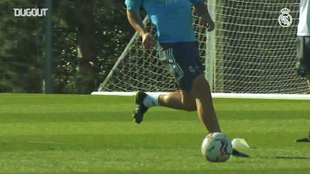 Karim Benzema's focus training