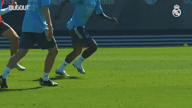 Vinicius Jr.'s focus training