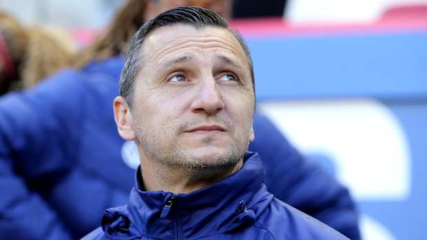 Former USWNT coach Vlatko Andonovski at a game.