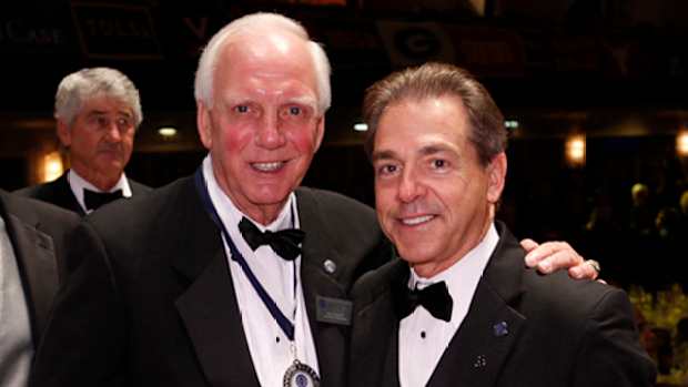 Mal Moore and Nick Saban