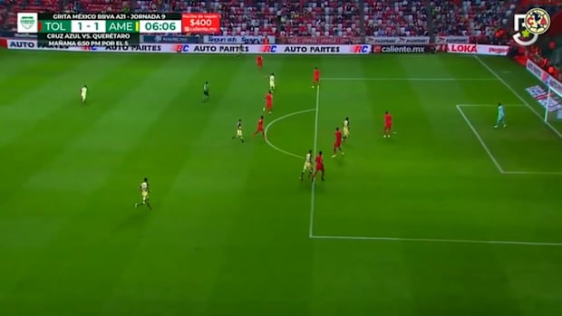 Henry Martín’s header goal against Toluca