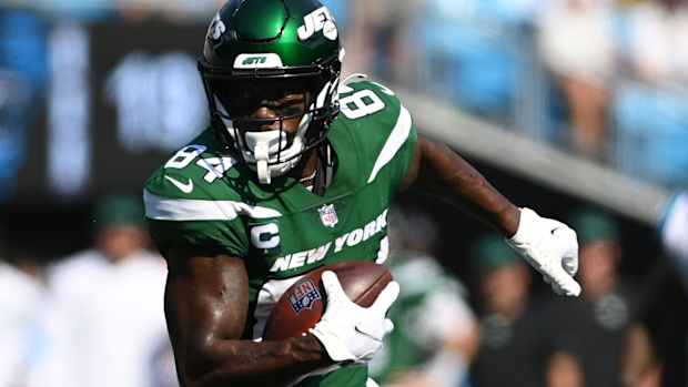 Corey Davis with the Jets.
